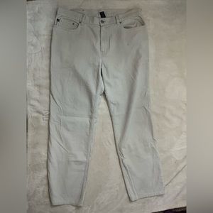 Ralph lauren off white corduroy pants